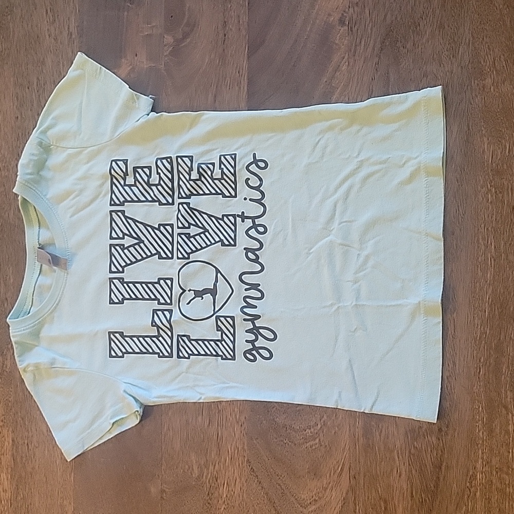 Gymnastics T-Shirt - Light Blue